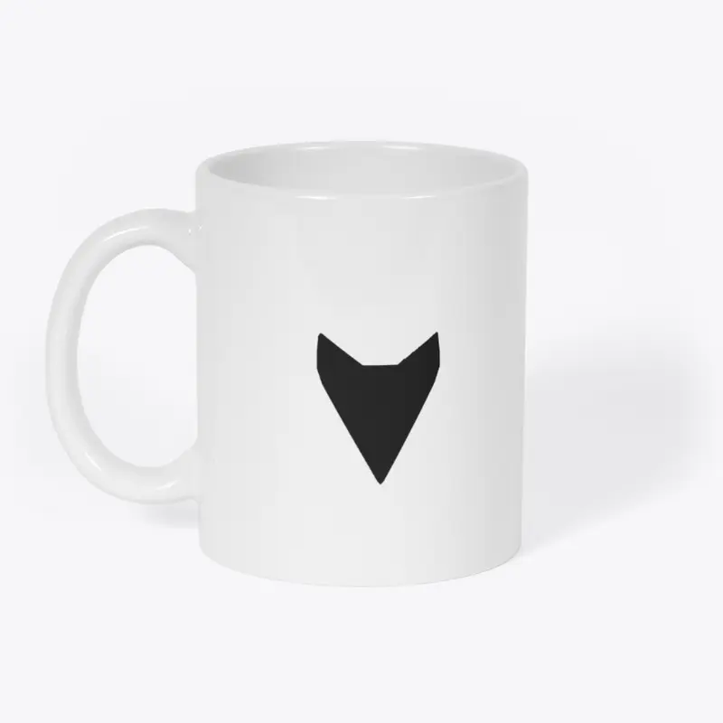 ALL WHITE MUG W/ JBDX LOGO